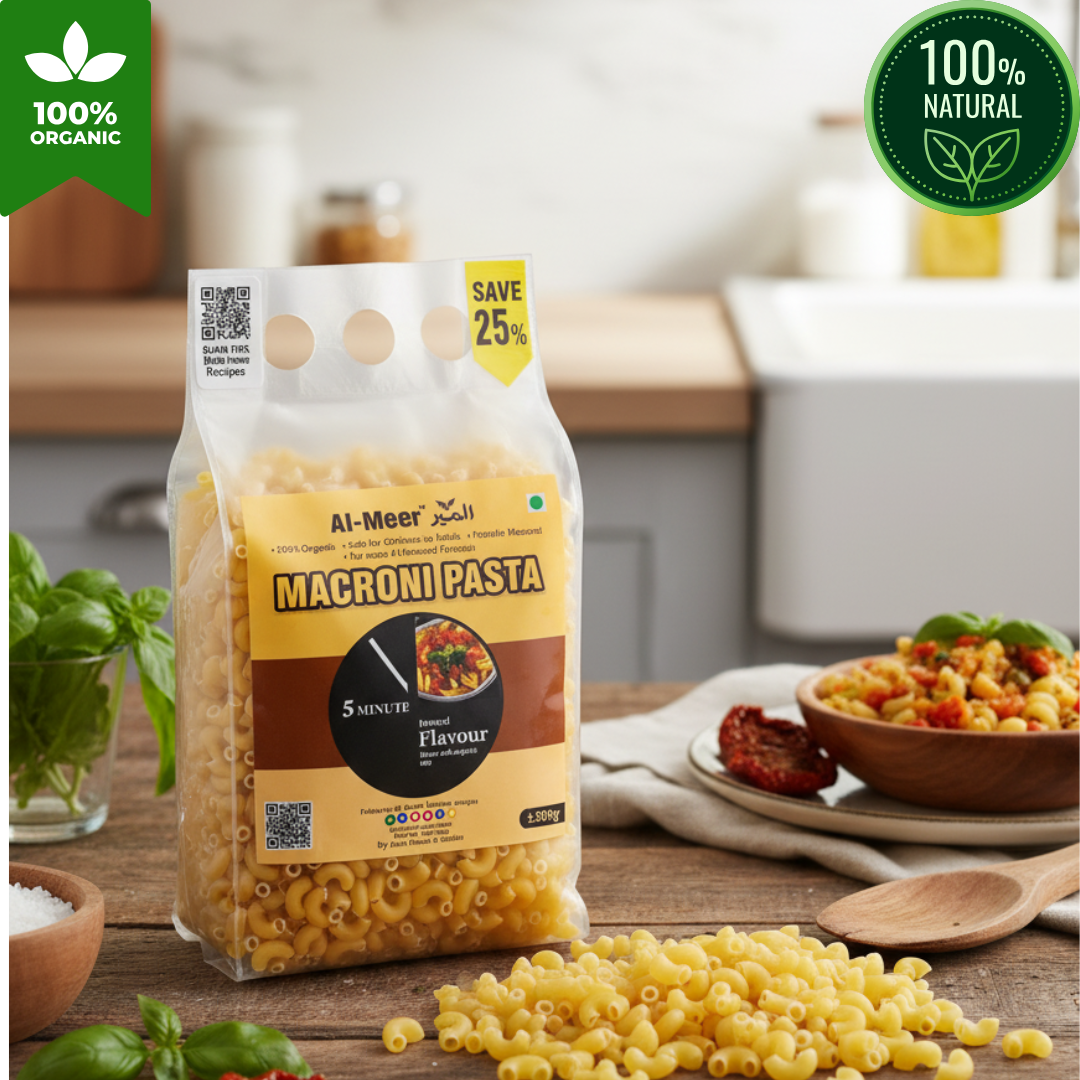 🍝 Macaroni Madness at Al-Meer – Big Taste, Small Price!  🔥 Hot Macaroni Deals – Only at Al-Meer Store!